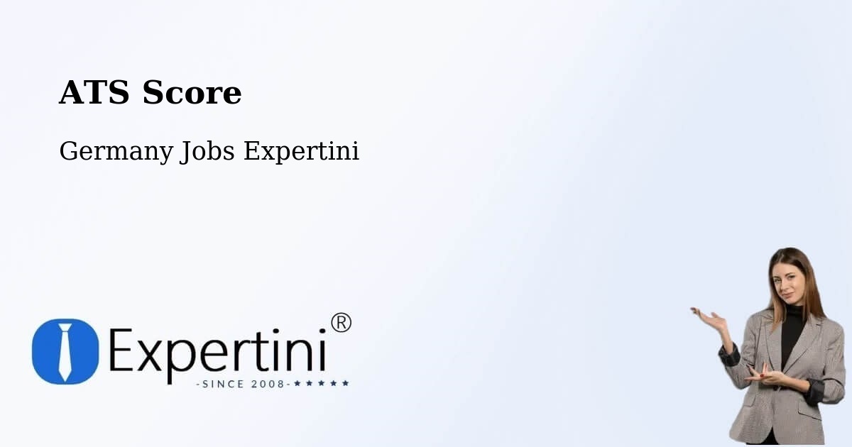 Resume ATS Score & Job Description Match Tool – Appen - Germany Jobs Expertini