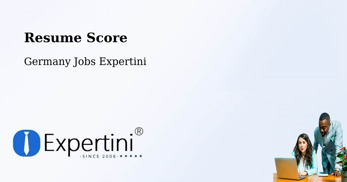 Resume Score & Job Description Match Tool – Appen - Germany Jobs Expertini
