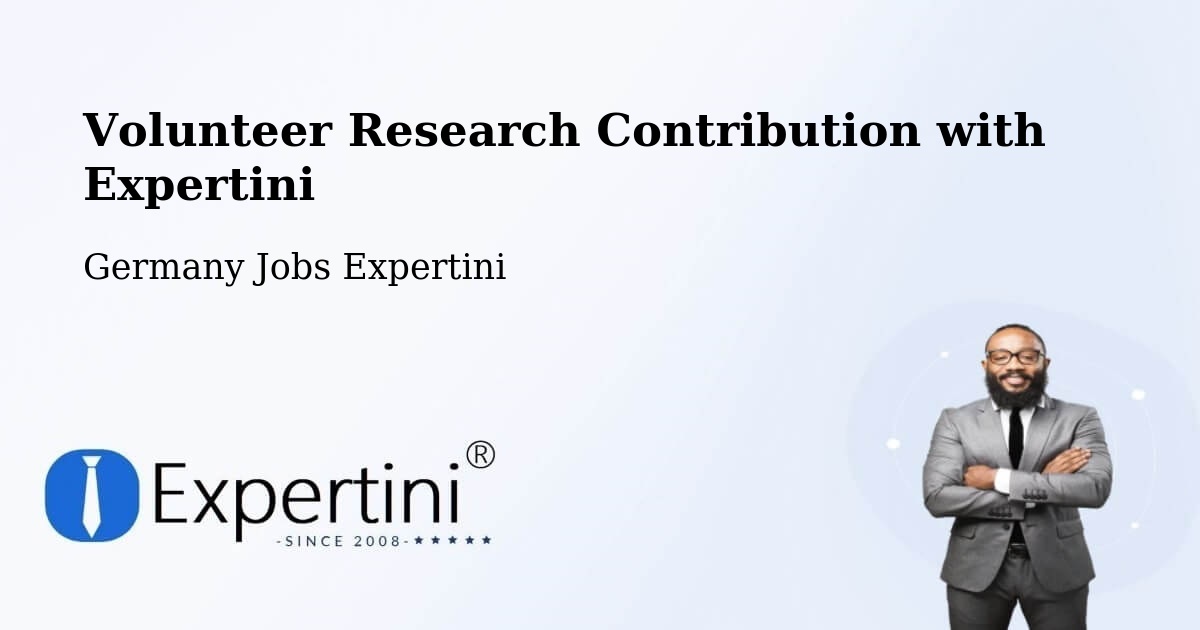 Volunteer Research Contribution Program – Appen - Germany Jobs Expertini